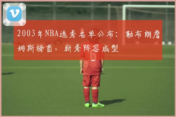 2003年NBA选秀名单公布：勒布朗詹姆斯榜首，新秀阵容成型